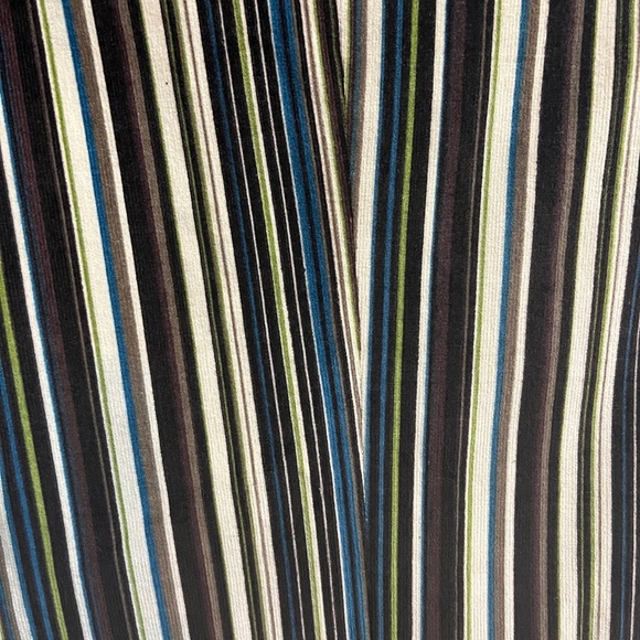 Vintage Neiman Marcus Velour Striped Single Breasted Blazer Jacket Women's Sz 8 - Picture 4 of 6